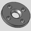 FLANGE SOLTO PARA COLAR LISO PARA SOLDA